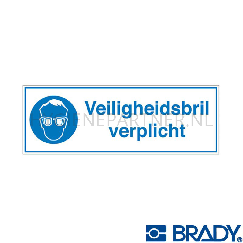 SB101037 Bord oogbescherming verplicht PIC 661 PP